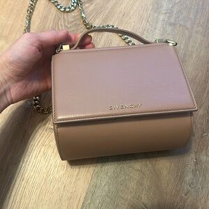 Givenchy Pandora Mini Box Bag with Chain Strap